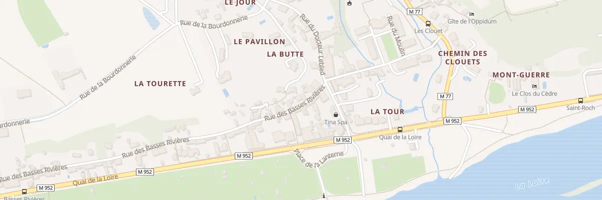 Plan du 8 Rue des Basses Rivières à Rochecorbon