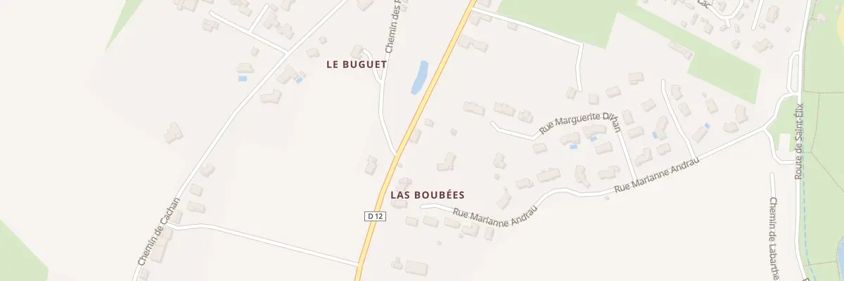 Plan du 41 Rte de Simorre à Saramon