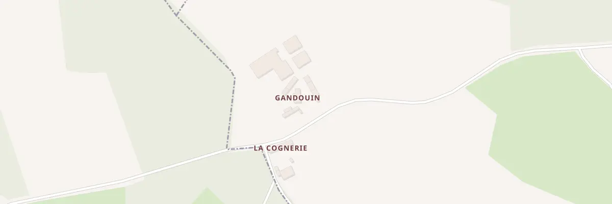 Plan du 5168 Gandouin à Gréez-sur-Roc