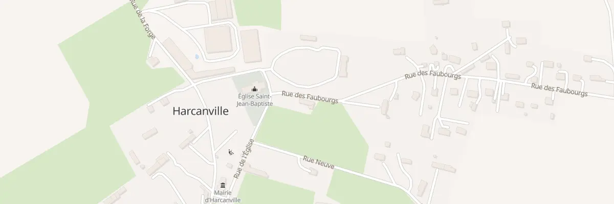 Plan du 194 Rue de l’Eglise à Harcanville