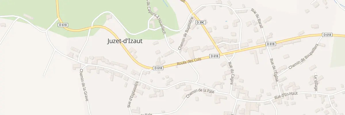 Plan du 30 Che de Baptistine à Juzet-d’Izaut