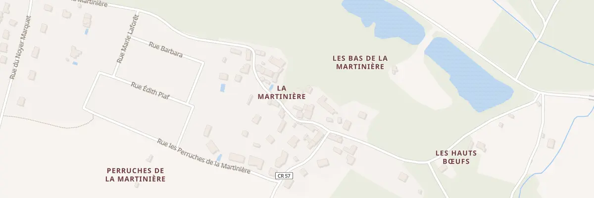 Plan du 80 Rue de la Martinière à Veigné