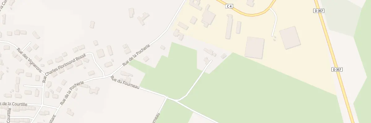 Plan du 6 Rue de la Pocherie à Saint-Calais