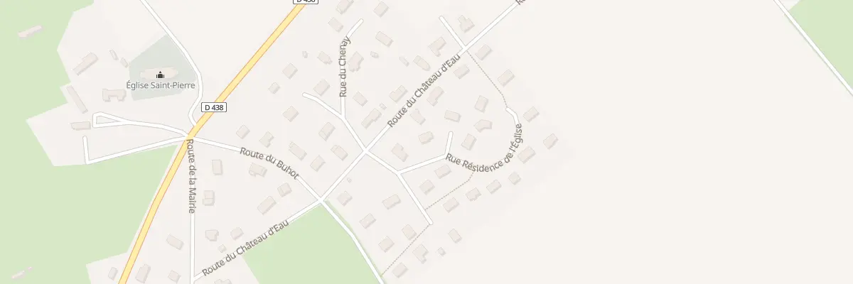 Plan du 19 Rue Residence de l’Eglise à Bosrobert