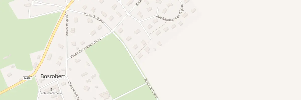 Plan du 3 Rue Residence de l’Eglise à Bosrobert