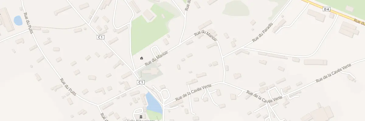 Plan du 126 Rue du Manoir à Manneville-ès-Plains