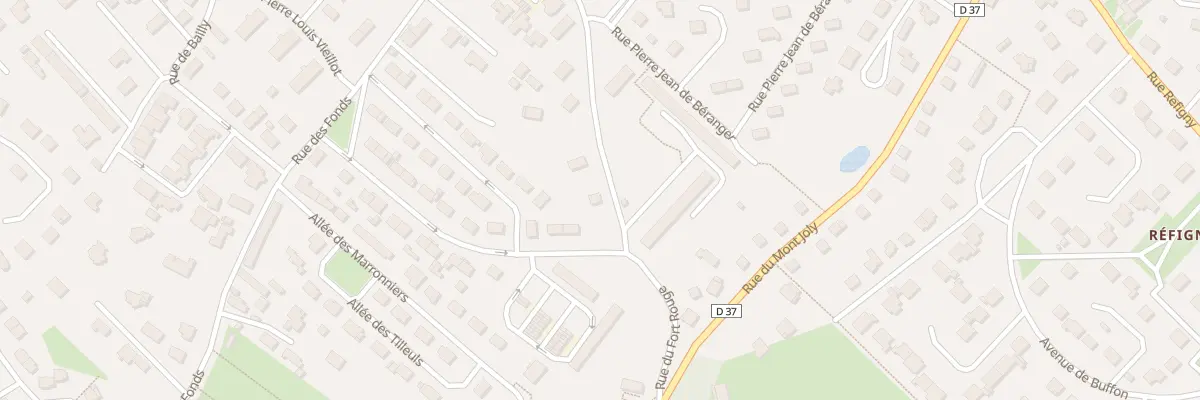 Plan du 12 Rue du Fort Rouge à Yvetot