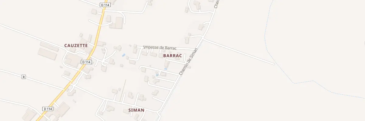 Plan du 5205 Barrac à Saint-Nicolas-de-la-Balerme