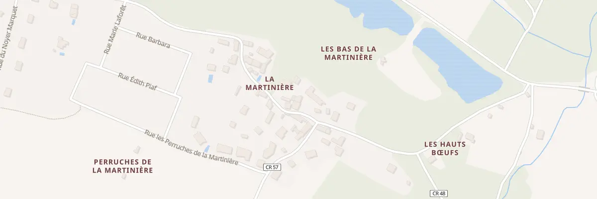 Plan du 88B Rue de la Martinière à Veigné