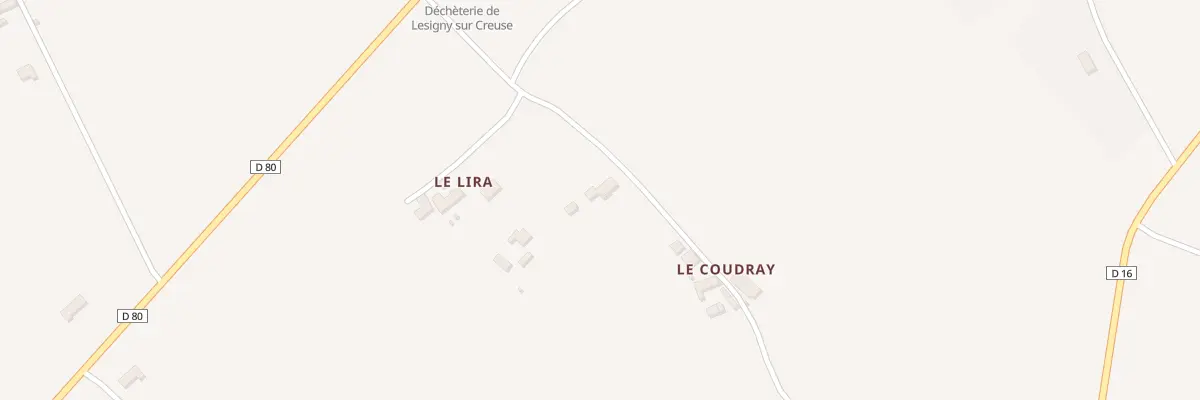 Plan du 16 La Martiniere à Lésigny