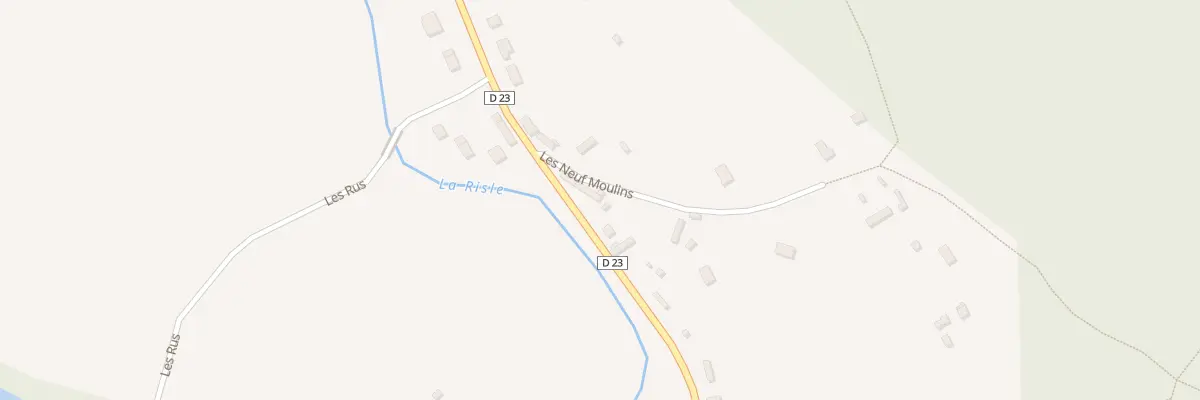 Plan du 14 Les Neuf Moulins à Beaumontel