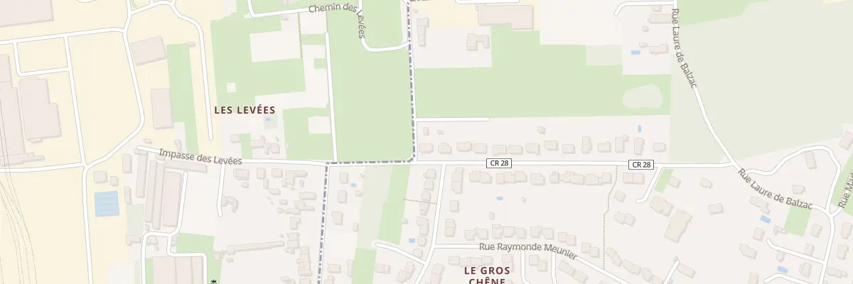 Plan du 36 Rue Cecile Bergerot à La Ville-aux-Dames