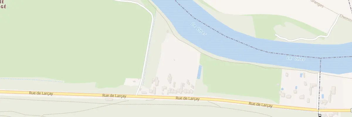 Plan du 154 Rue de Larçay à Saint-Avertin