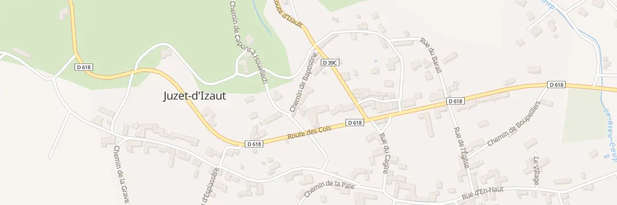 Plan du 88 Le Village à Juzet-d’Izaut