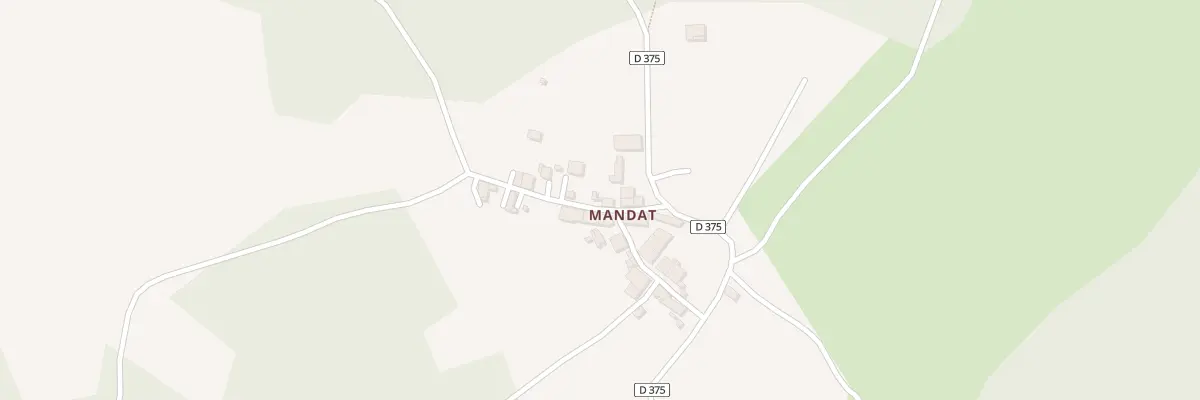 Plan du 5052 Mandat à Pressignac