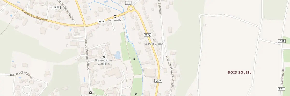 Plan du 25 Rue des Clouets à Rochecorbon