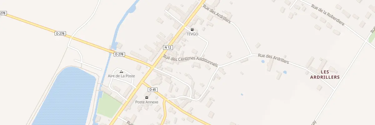 Plan du 5 Rue des Centimes Additionnels à Charencey