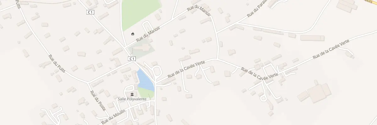 Plan du 95 Rue de la Cavée Verte à Manneville-ès-Plains
