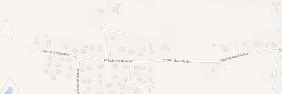 Plan du 15 Che des Baleilles à Monflanquin