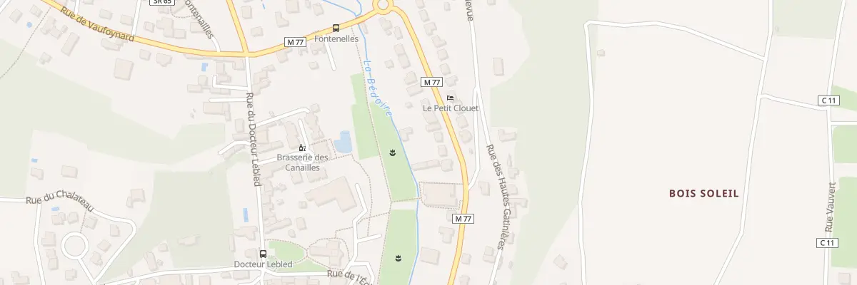 Plan du 21 Rue des Clouets à Rochecorbon