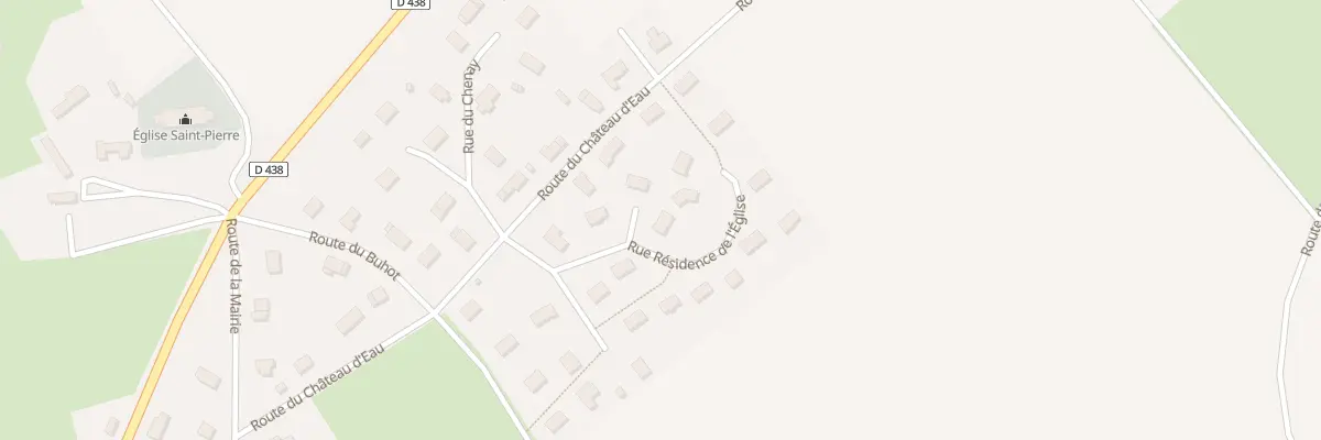 Plan du 17 Rue Residence de l’Eglise à Bosrobert