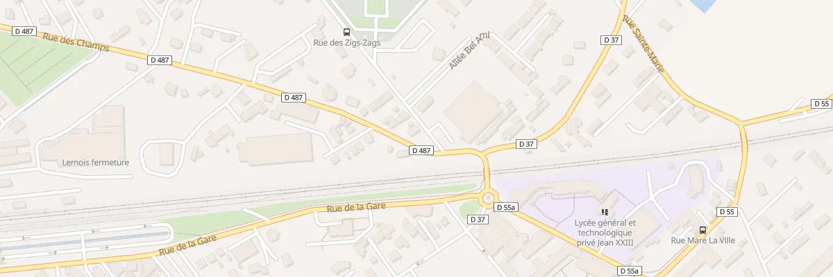 Plan du 4 Rue des Champs à Yvetot