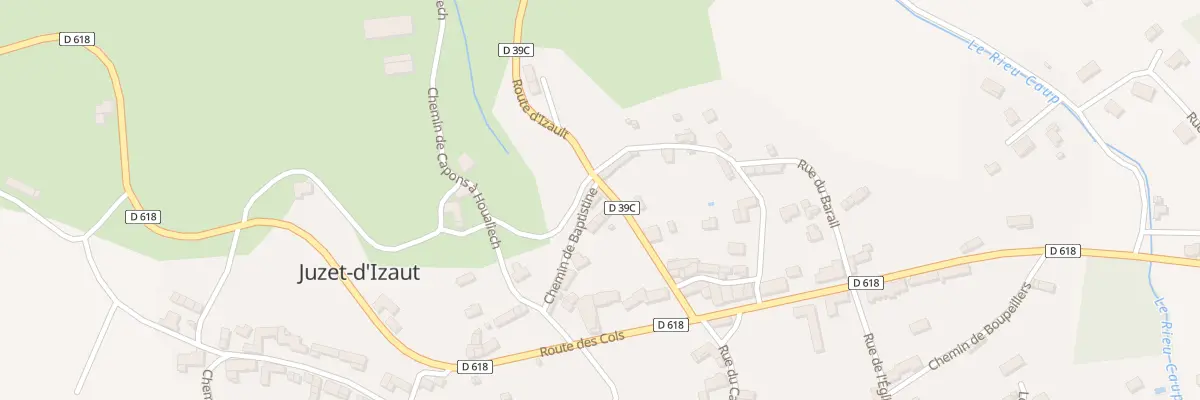 Plan du 132 Rte d’Izaut à Juzet-d’Izaut