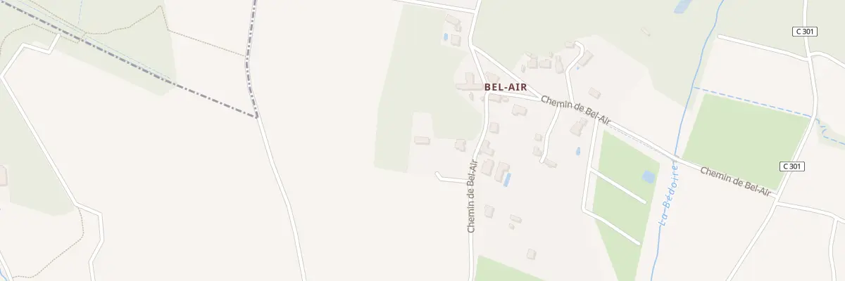 Plan du 24 Che de Bel-Air à Rochecorbon