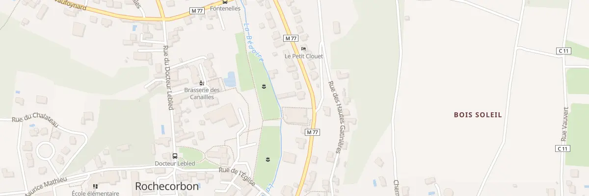 Plan du 17 Rue des Clouets à Rochecorbon
