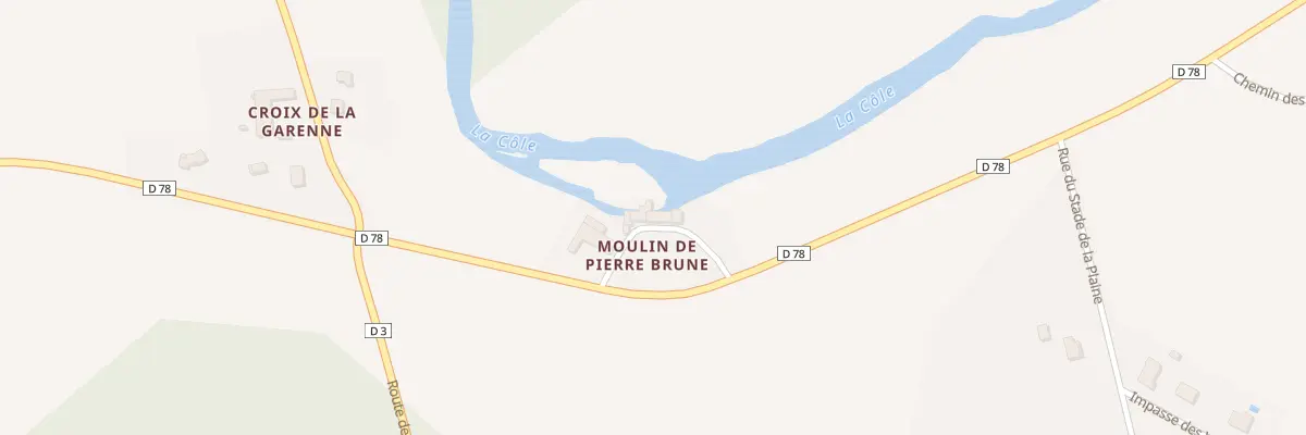 Plan du 168 Pierre Brune Sud à La Chapelle-Faucher