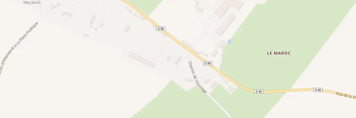 Plan du 111 Rue de la Vie à Routes