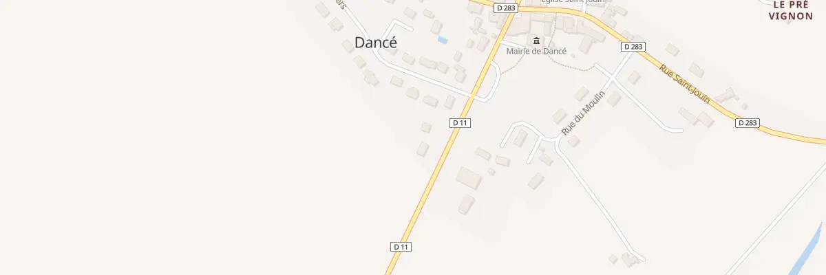 Plan du 10 Rue Loup du Bois à Perche en Nocé