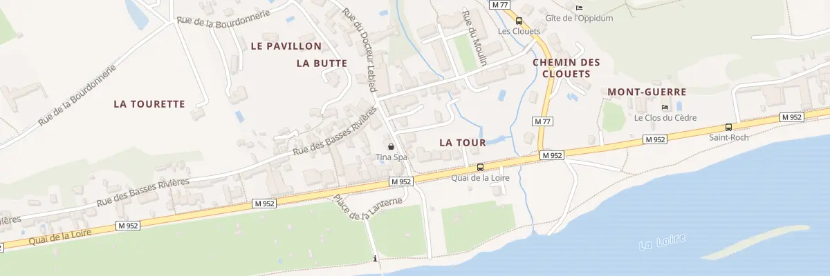 Plan du 4 Rue du Docteur Lebled à Rochecorbon