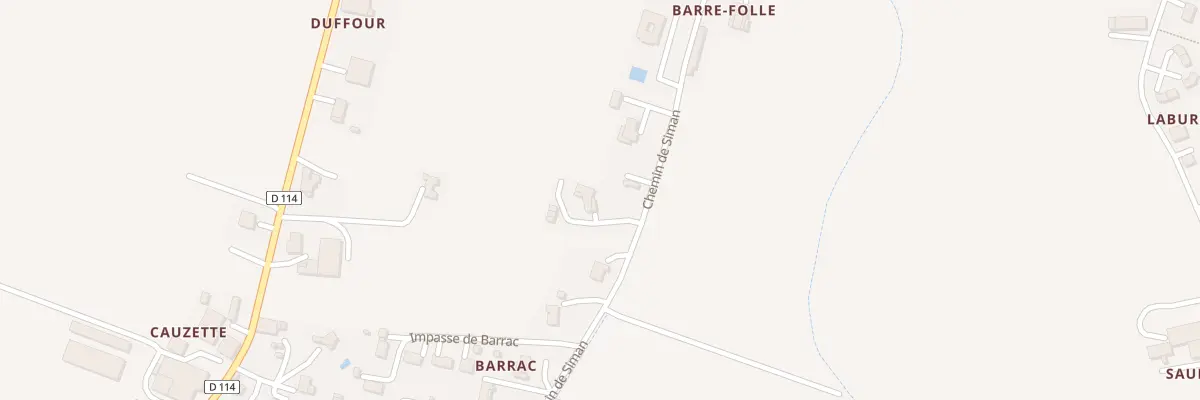 Plan du 5200 Duffour à Saint-Nicolas-de-la-Balerme