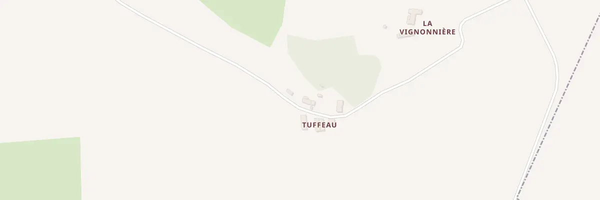 Plan du 5041 Le Tufeau à Saint-Gervais-de-Vic