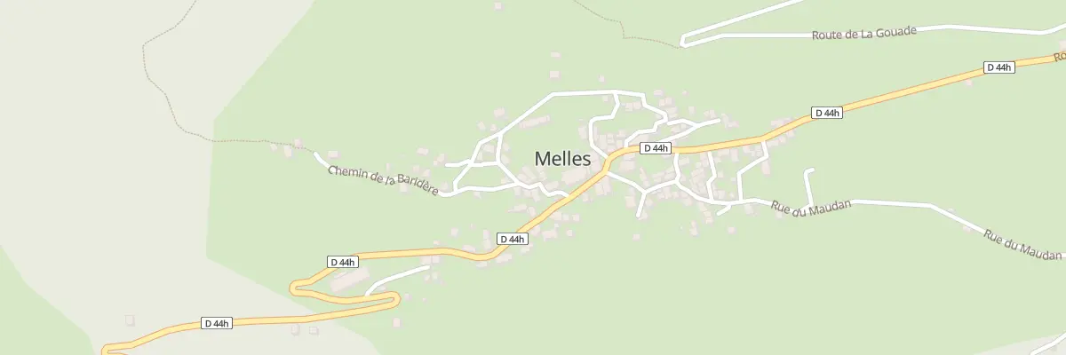 Plan du 91 Village à Melles