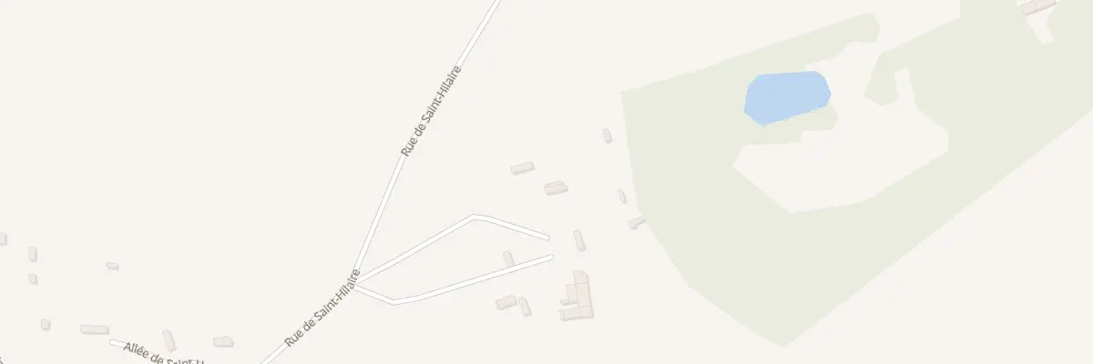 Plan du 1303 Rue de Saint-Hilaire à Bouquetot
