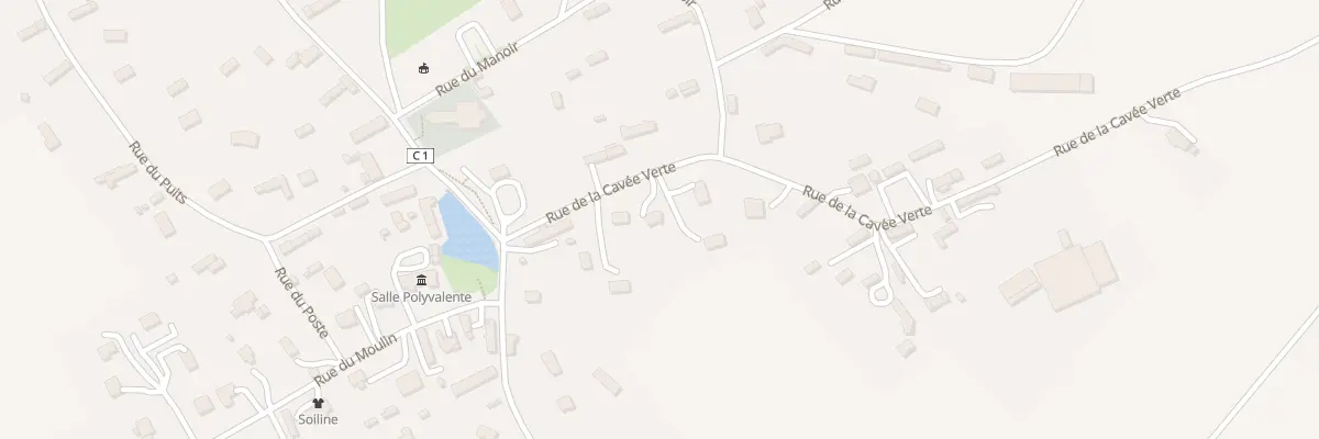 Plan du 108 Rue de la Cavée Verte à Manneville-ès-Plains