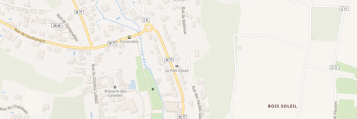 Plan du 76 Rue des Clouets à Rochecorbon