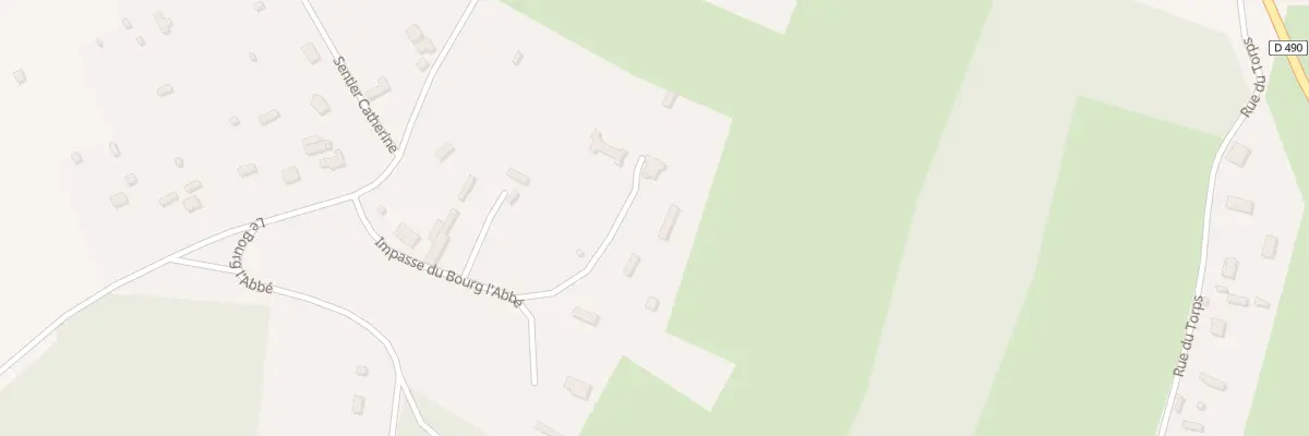 Plan du 155 Imp du Bourg l’Abbé à Arelaune-en-Seine