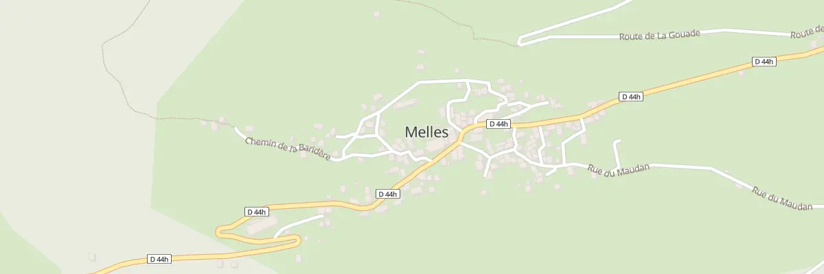 Plan du 92 Village à Melles