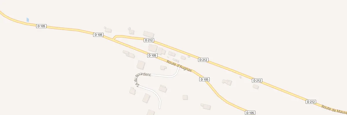 Plan du 208 Rte de Mauvezin à Puycasquier