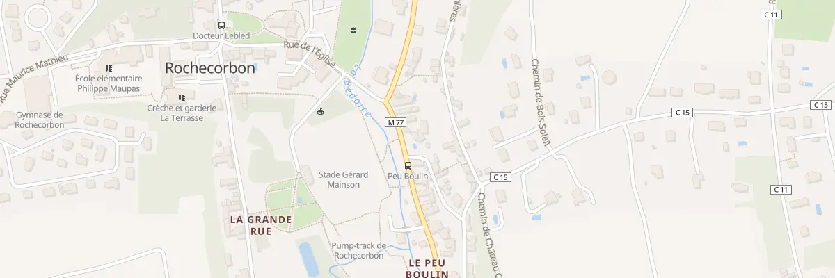Plan du 50 Rue des Clouets à Rochecorbon