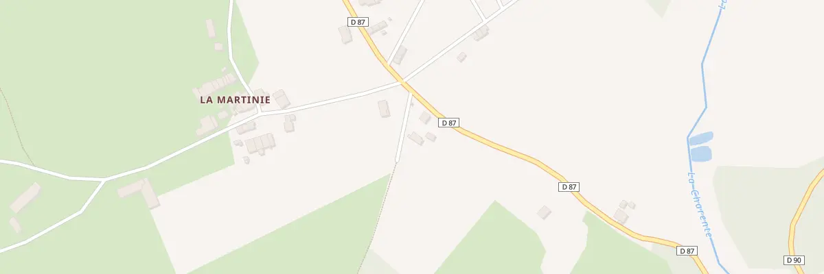 Plan du 5151 La Martinie à Chéronnac
