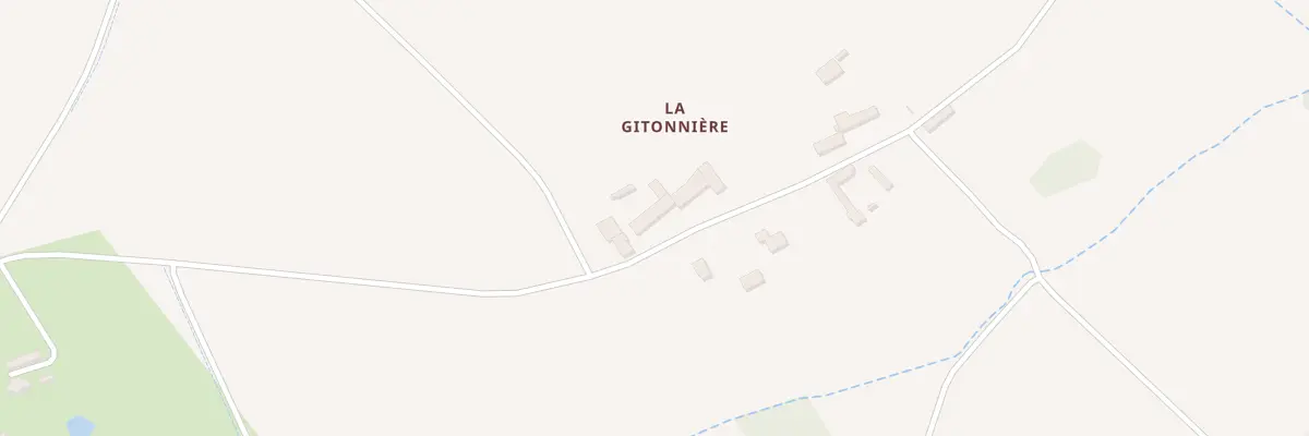 Plan du 125 La Gitonniere au Louroux