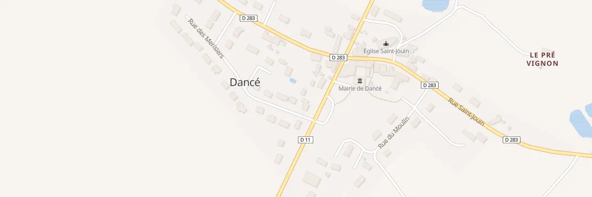 Plan du 4 Rue des Merisiers à Perche en Nocé