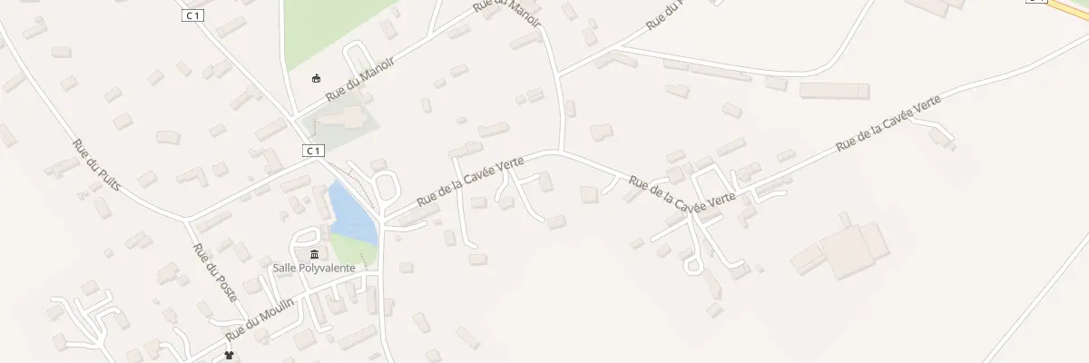 Plan du 116 Rue de la Cavée Verte à Manneville-ès-Plains