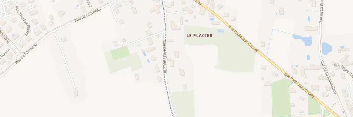 Plan du 14 Rue de la Braquerie à Larçay