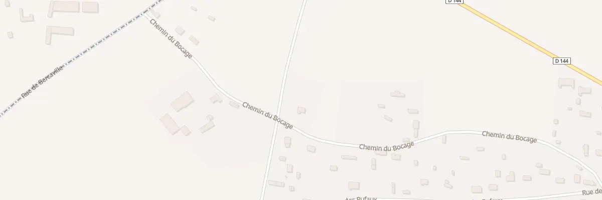 Plan du 315 Che du Bocage à Bouquetot