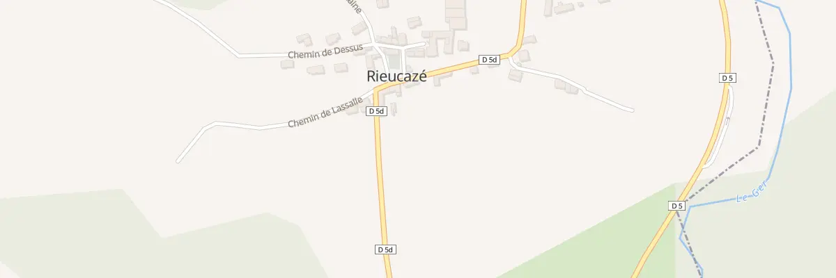 Plan du 17A Pres de Devant à Rieucazé